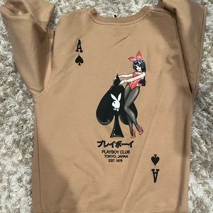 PlayBoy brown crewneck